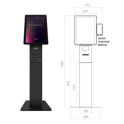 KIOSK Gastropoint z MS Windows11